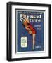 Lady Athlete Exercises-Carl Muller-Framed Art Print