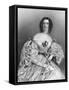 Lady Augusta Baring-AE Chalon-Framed Stretched Canvas