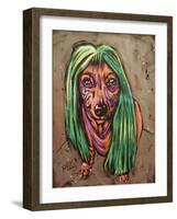 Lady Bark Bark-Rock Demarco-Framed Giclee Print