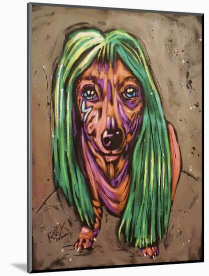 Lady Bark Bark-Rock Demarco-Mounted Giclee Print