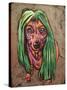 Lady Bark Bark-Rock Demarco-Stretched Canvas