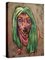 Lady Bark Bark-Rock Demarco-Stretched Canvas