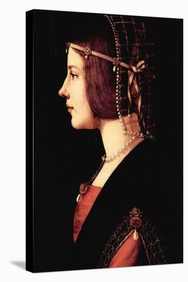 Lady Beatrice D'Este-Leonardo da Vinci-Stretched Canvas