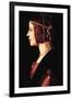 Lady Beatrice D'Este-Leonardo da Vinci-Framed Art Print