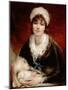 Lady Beechey and Her Baby, C.1800 (Oil on Canvas)-William Beechey-Mounted Giclee Print