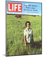 Lady Bird Johnson, August 13, 1965-Stan Wayman-Mounted Photographic Print