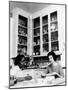 Lady Bird Johnson, in the Kitchen with Her African American Cook, Zephyr Wright-null-Mounted Photo