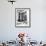 Lady Bird Johnson, in the Kitchen with Her African American Cook, Zephyr Wright-null-Framed Photo displayed on a wall