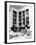 Lady Bird Johnson, in the Kitchen with Her African American Cook, Zephyr Wright-null-Framed Photo