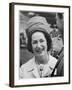 Lady Bird Johnson-Walter Bennett-Framed Photographic Print