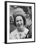 Lady Bird Johnson-Walter Bennett-Framed Photographic Print