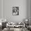 Lady Bird Johnson-Walter Bennett-Mounted Photographic Print displayed on a wall