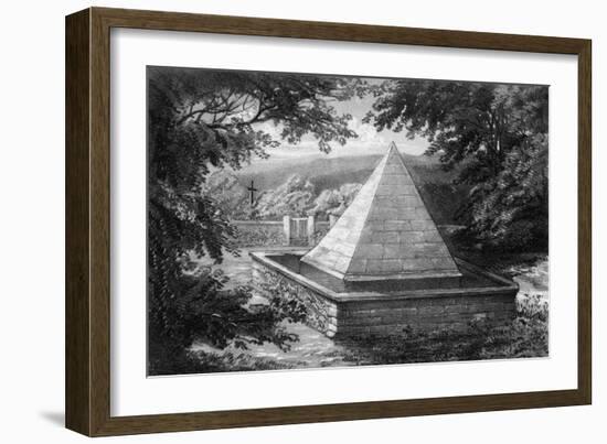 Lady Blessington's Tomb-null-Framed Art Print