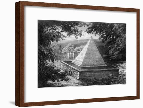 Lady Blessington's Tomb-null-Framed Art Print