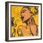 Lady Blues-Taylor Greene-Framed Art Print