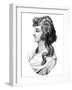 Lady Boston-null-Framed Giclee Print