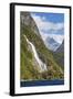 Lady Bowen Waterfall in Milford Sound-Michael Nolan-Framed Photographic Print