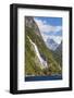 Lady Bowen Waterfall in Milford Sound-Michael Nolan-Framed Photographic Print