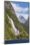 Lady Bowen Waterfall in Milford Sound-Michael Nolan-Mounted Photographic Print