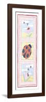 Lady Bug Trio-Megan Meagher-Framed Premium Giclee Print