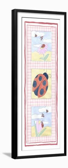 Lady Bug Trio-Megan Meagher-Framed Premium Giclee Print