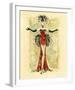 Lady Burlesque I-Dupre-Framed Giclee Print