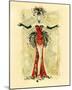 Lady Burlesque I-Dupre-Mounted Giclee Print