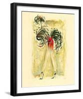 Lady Burlesque II-Dupre-Framed Giclee Print