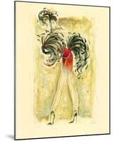 Lady Burlesque II-Dupre-Mounted Giclee Print