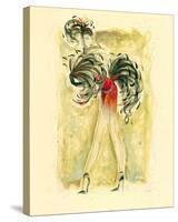 Lady Burlesque II-Dupre-Stretched Canvas