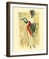 Lady Burlesque III-Dupre-Framed Giclee Print