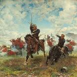 The Defence Of Rorke's Drift-Lady Butler-Stretched Canvas