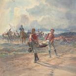 The Defence Of Rorke's Drift-Lady Butler-Stretched Canvas