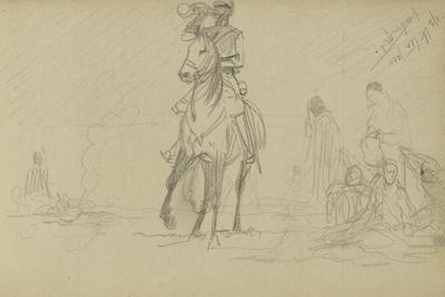 Study for 'Dawn of Waterloo', 1893