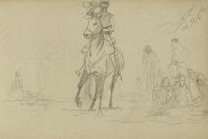 Possible Studies for 'Dawn of Waterloo', 1893-Lady Butler-Giclee Print