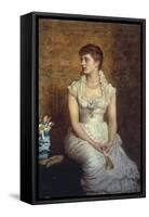 Lady Campbell (Nina Lehmann), 1884-John Everett Millais-Framed Stretched Canvas