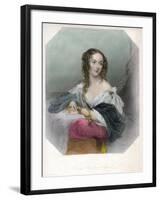 Lady Caroline Capel, C1800-1820-John Hayter-Framed Giclee Print