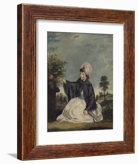 Lady Caroline Howard, c.1778-Sir Joshua Reynolds-Framed Giclee Print