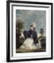 Lady Caroline Howard-Sir Joshua Reynolds-Framed Premium Giclee Print