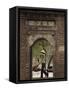 Lady Carrying Baskets, Hoan Kiem Lake, Hanoi, Northern Vietnam, Southeast Asia-Christian Kober-Framed Stretched Canvas