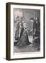 Lady Catherine Gordon before Henry VII 1497-Mary L. Gow-Framed Giclee Print