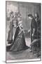 Lady Catherine Gordon before Henry VII 1497-Mary L. Gow-Mounted Giclee Print