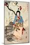 Lady Chiyo, One Hundred Aspects of the Moon-Yoshitoshi Tsukioka-Mounted Giclee Print