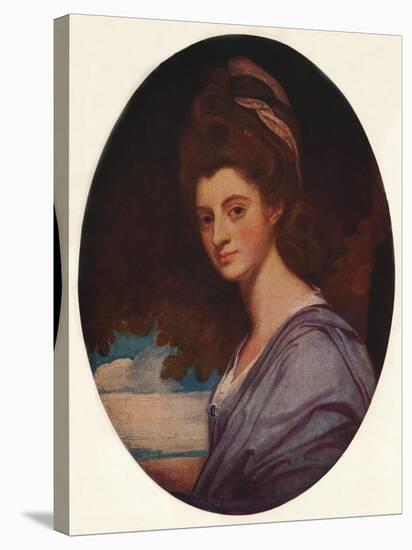 'Lady Craven', 1778, (c1915)-George Romney-Stretched Canvas