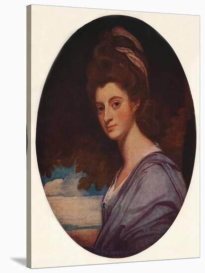 'Lady Craven', 1778, (c1915)-George Romney-Stretched Canvas