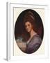 'Lady Craven', 1778, (c1915)-George Romney-Framed Giclee Print