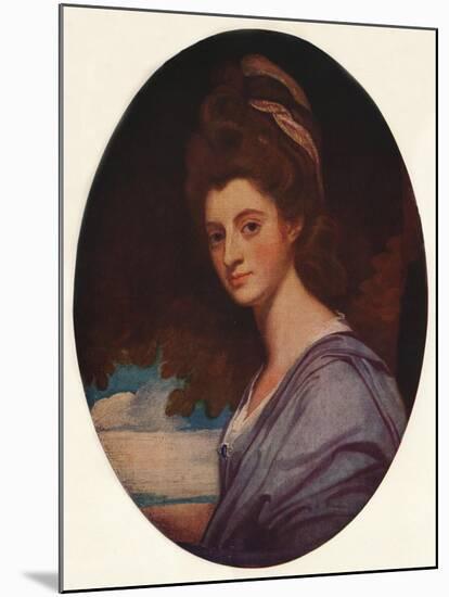 'Lady Craven', 1778, (c1915)-George Romney-Mounted Giclee Print