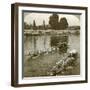 Lady Curzxon Travelling on the State Barge of the Maharaja, Kashmir, India, C1900s-Underwood & Underwood-Framed Photographic Print