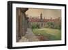 'Lady D'Acre's Almshouses, garden front', c1880 (1926)-John Crowther-Framed Giclee Print