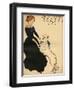 Lady Dance with Dog-null-Framed Photographic Print